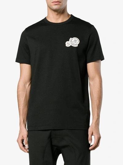 Shop Moncler Logo Patch T-shirt