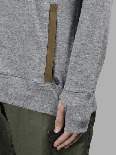 Shop Nike Men's Grey Aae 1.0 Crewneck Sweater