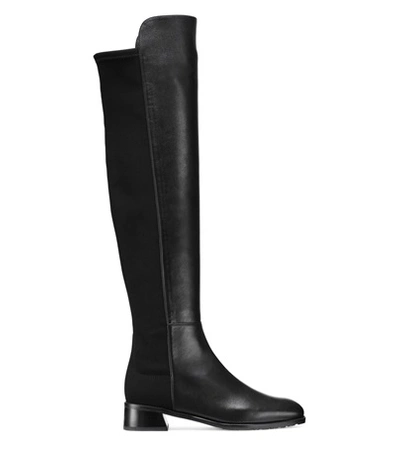 Stuart Weitzman The Modley In Black Nappa Leather