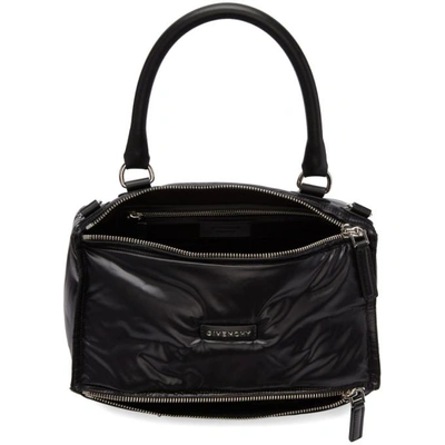 Shop Givenchy Black Nylon Medium Pandora Bag
