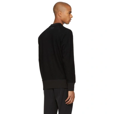 Y-3 Wool Jersey Zip-pocket Sweatshirt In Black | ModeSens