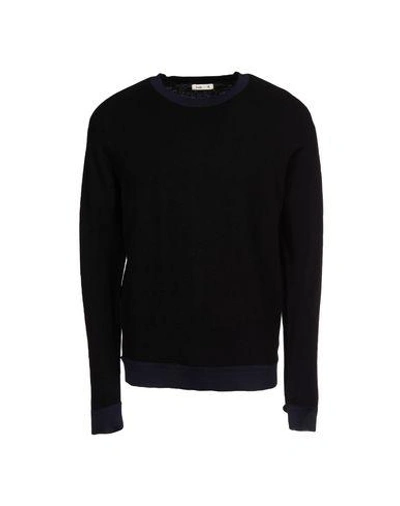 Shop Folk Sweater In Black