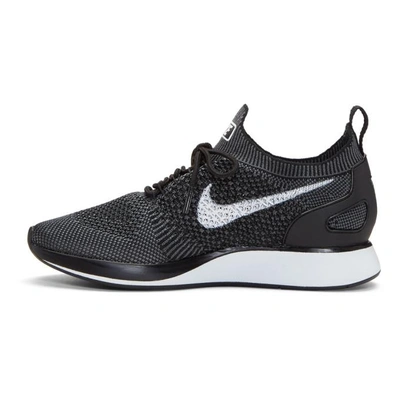 Shop Nike Black Air Zoom Mariah Flyknit Racer Sneakers