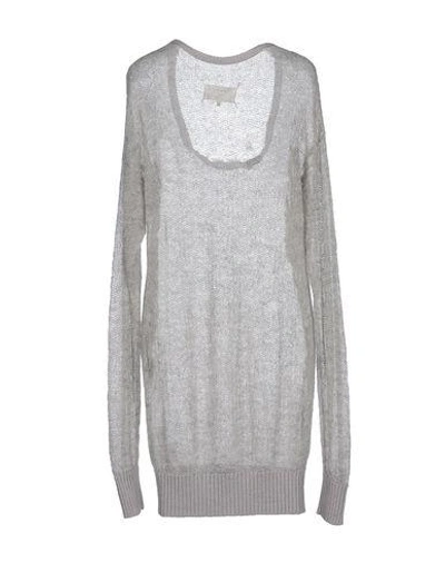 Shop Maison Margiela Sweater In Light Grey