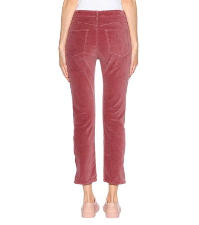 Shop 3x1 W3 Higher Ground Mini Split Jeans In Pink