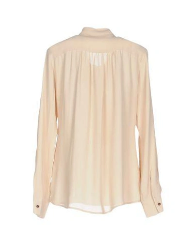 Shop Ottod'ame Shirts In Beige