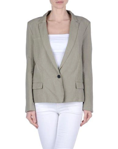 Shop Isabel Marant Étoile Blazers In Military Green