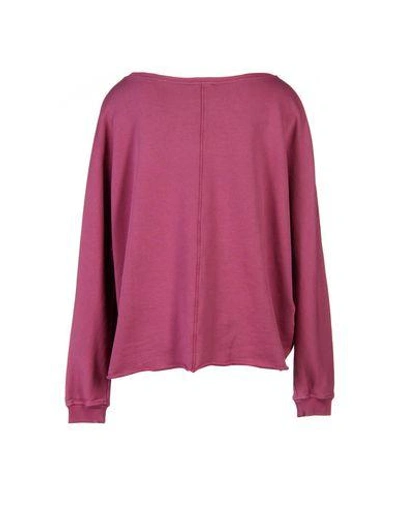 Shop Ea7 Sweatshirts In Pink