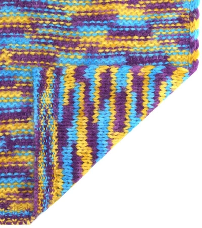 Shop Missoni Knitted Alpaca-blend Scarf In Multicoloured