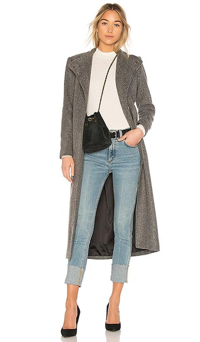 Shop Rachel Comey Portman Coat In Charcoal