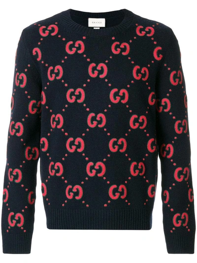 GUCCI Gucci GG knitted sweater 487086X9M3212349042