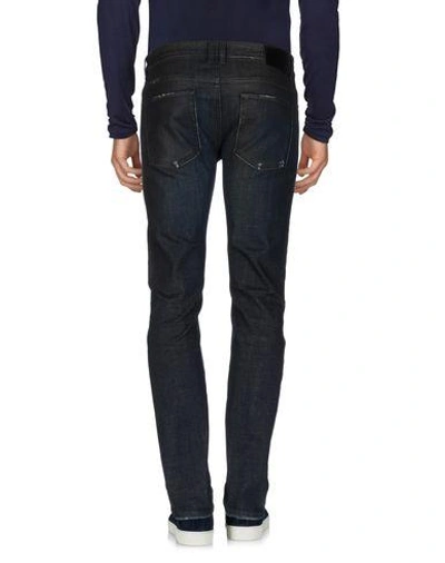 Shop Diesel Black Gold Denim Pants In Dark Blue