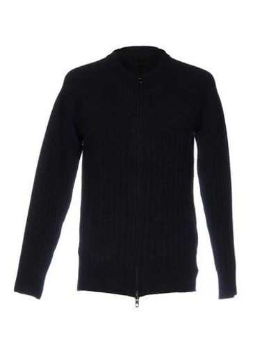 Shop Diesel Black Gold Cardigan In Dark Blue