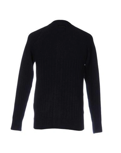 Shop Diesel Black Gold Cardigan In Dark Blue