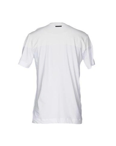 Shop Diesel Black Gold T-shirt In White
