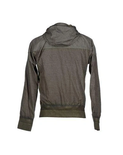 Shop Diadora Jackets In Grey