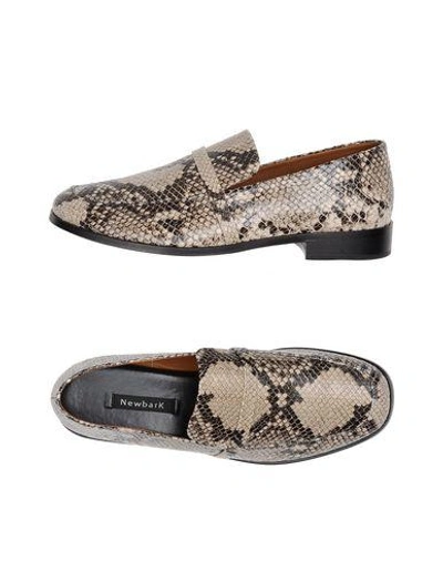 Shop Newbark Loafers In Sand