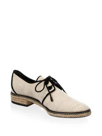 Shop Tory Burch Fawn Derby Espadrilles In Natural
