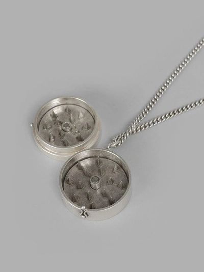 Shop Vetements Silver Grinder Necklace