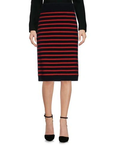 Shop Marc By Marc Jacobs Knee Length Skirt In Red