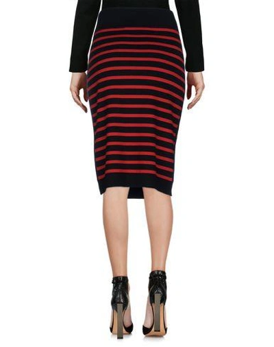Shop Marc By Marc Jacobs Knee Length Skirt In Red