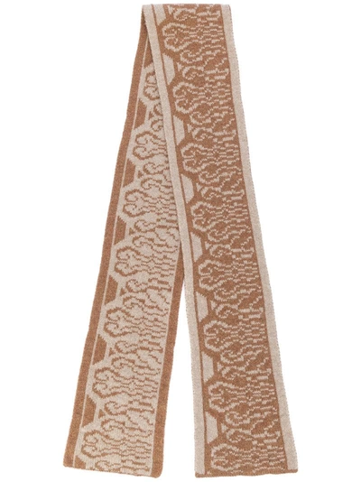 Shop Apc Embroidered Scarf