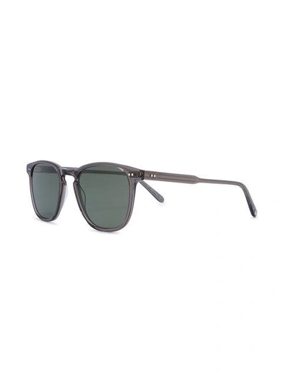 Shop Garrett Leight 'brooks 47' Sonnenbrille In Grey