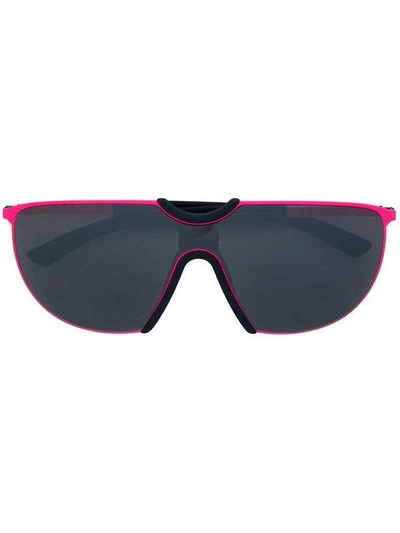 Shop Mykita Aloe Oversized Sunglasses - Purple