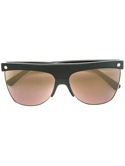 Shop Mcm 'clubmaster Visetos' Sunglasses In Black