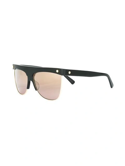 Shop Mcm 'clubmaster Visetos' Sunglasses In Black