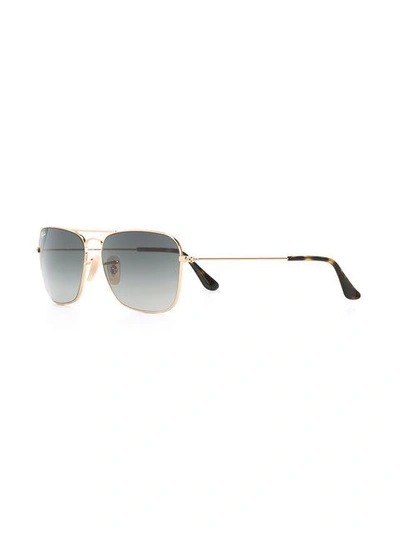 Ray Ban Rectangular Frame Sunglasses