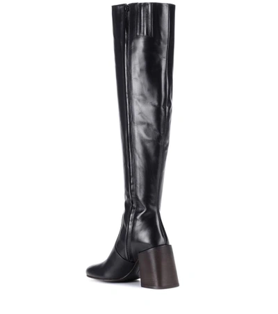 Shop Acne Studios Sonny Leather Over-the-knee Boots