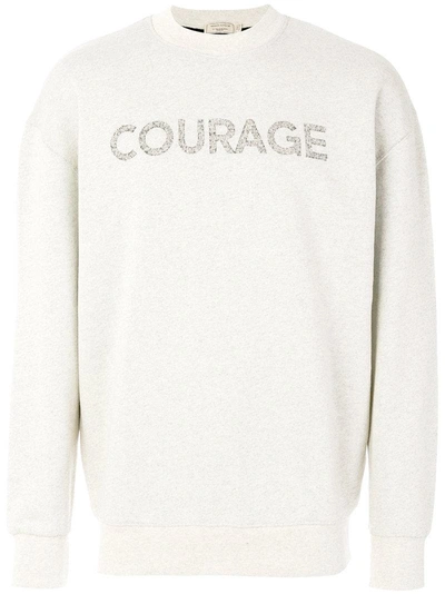 Shop Maison Kitsuné Courage Sweatshirt