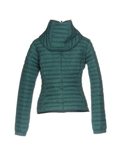 Shop Duvetica Down Jacket In Dark Green