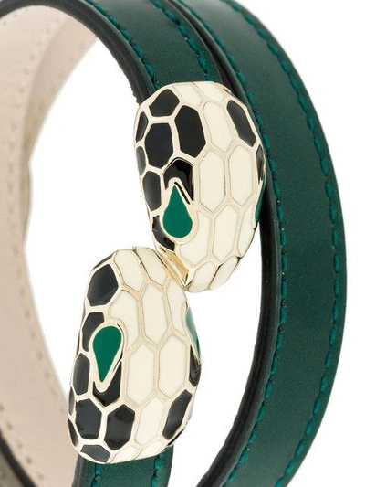 Shop Bulgari Touching Serpent Wrap Bracelet