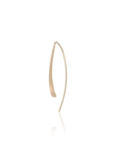 Shop Melissa Joy Manning Open Hoop Earrings - Metallic