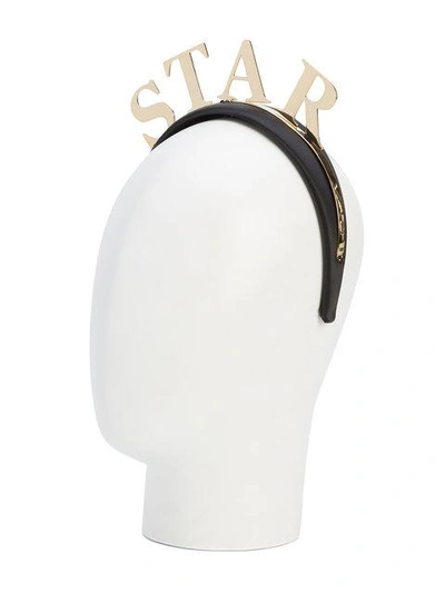 Shop Dolce & Gabbana Star Hairband - Black