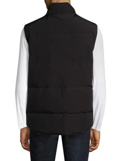 Shop Canada Goose Quilted Freestyle Vest In Blue