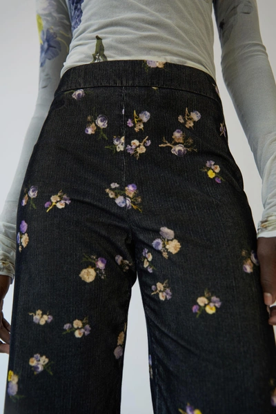 Acne Studios Floral Trousers
