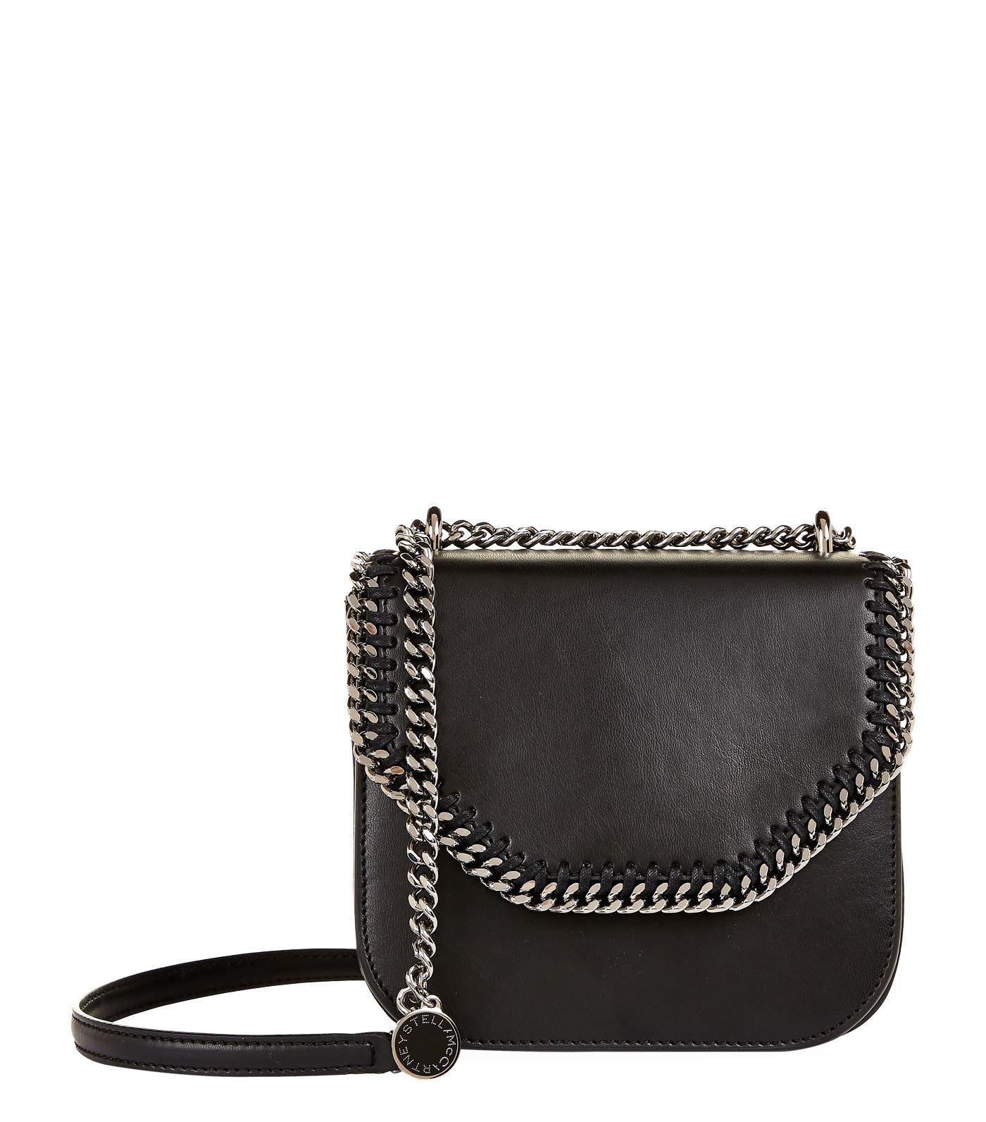 Stella Mccartney Falabella Mini Box Shoulder Bag, Black ModeSens