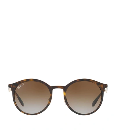 Ray Ban Ray-ban Polarized Polarized Sunglasses, Rb4277 Emma In Polarized  Brown Gradient | ModeSens