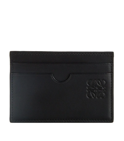 Shop Loewe Anagram Card Holder In Green