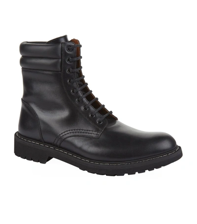 Shop Givenchy Tank Leather Boots In Black