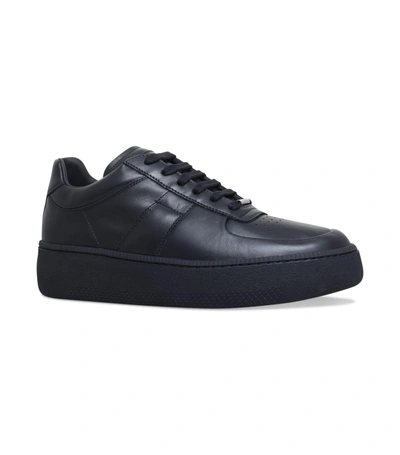 Shop Maison Margiela Low-top Flatform Sneakers In Black