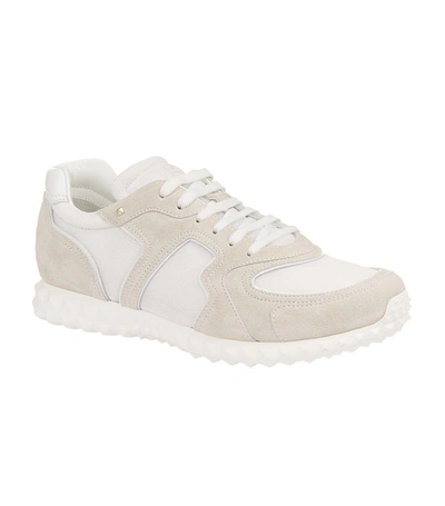 Shop Valentino Soul Am Sneakers In White