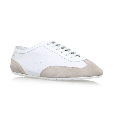 Shop Saint Laurent Lou Low-top Sneakers In White