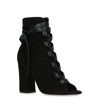 Shop Gianvito Rossi Fraser Boots In Black
