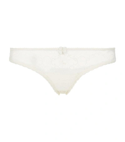 Shop Stella Mccartney Ophelia Whilsting Briefs In Ivory