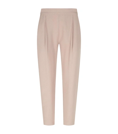Shop Allsaints Aleida Cropped Trousers In Pink