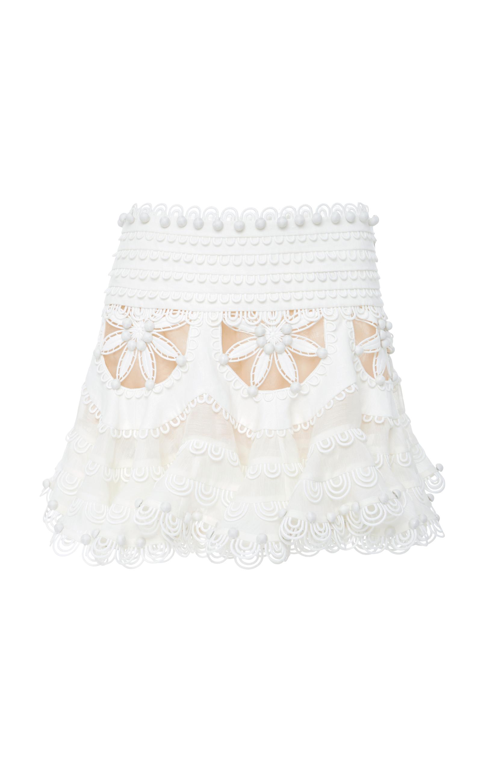 zimmermann whitewave doily dress